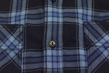 Load image into Gallery viewer, INDIGO DYED HEAVYWEIGHT CHECK SHIRT