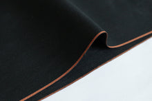 Load image into Gallery viewer, SMOOTH DOUBLE BLACK SELVEDGE DENIM BURNT ORANGE ID