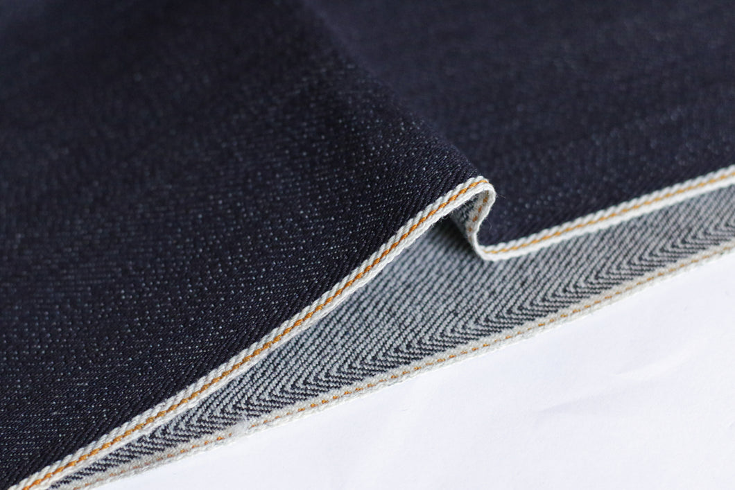 12.5oz DEEP INDIGO COPPER SELVEDGE