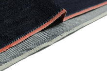 Load image into Gallery viewer, DEEP INDIGO TWO COLORED EDGE SELVEDGE DENIM*