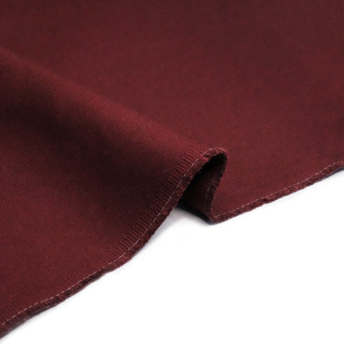 10oz BURGUNDY COTTON DRILL*