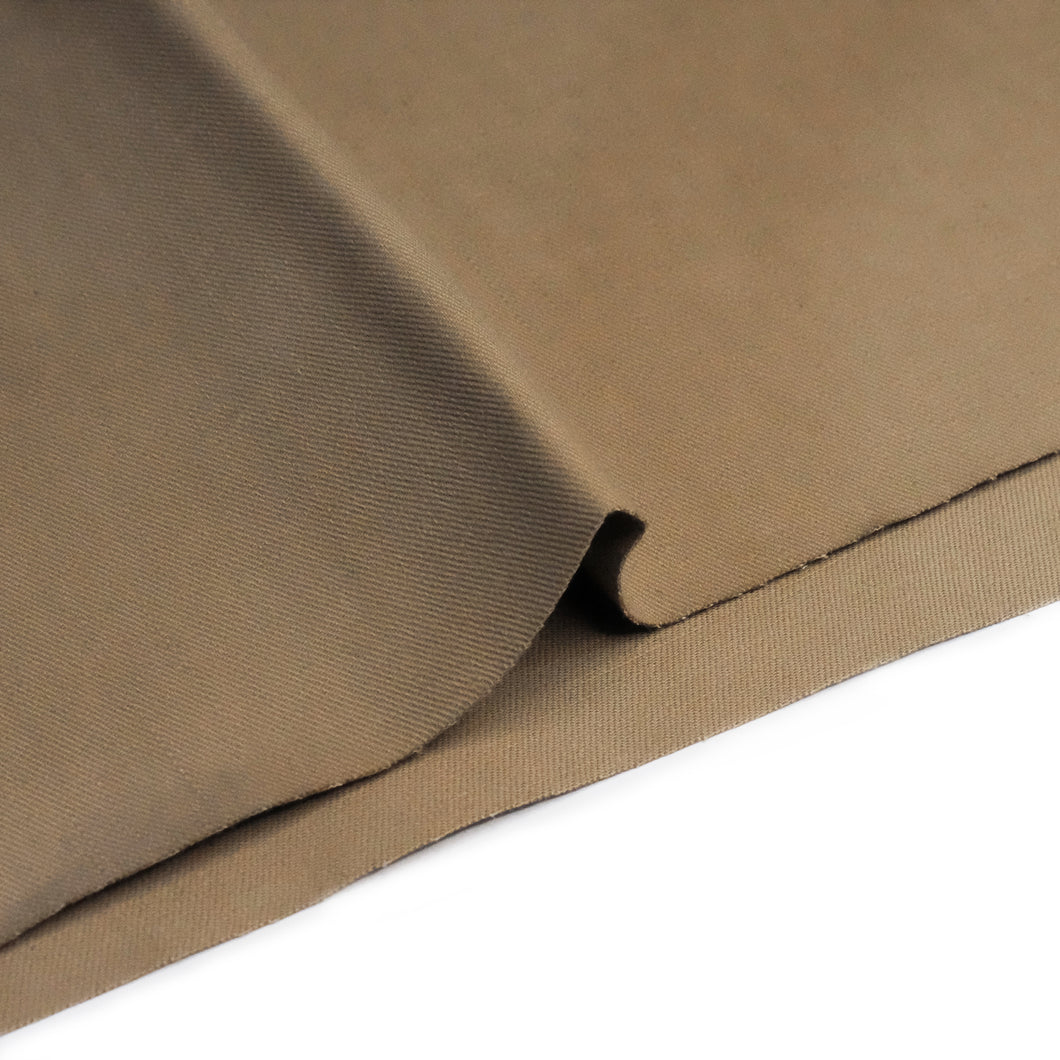 KHAKI WHIPCORD TWILL