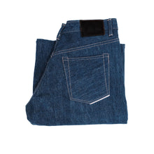 Load image into Gallery viewer, WASHED VINTAGE SLUB SELVEDGE DENIM.