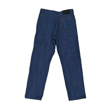 Load image into Gallery viewer, WASHED VINTAGE SLUB SELVEDGE DENIM.