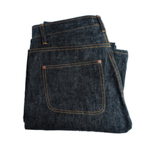 將圖片載入圖庫檢視器 16oz ROUGH-SPUN DENIM FUZZY HANDFEEL