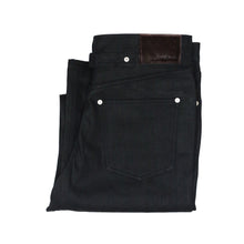 Charger l'image dans la galerie, DOUBLE BLACK STRETCH SELVEDGE DENIM