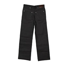 Charger l'image dans la galerie, DOUBLE BLACK STRETCH SELVEDGE DENIM