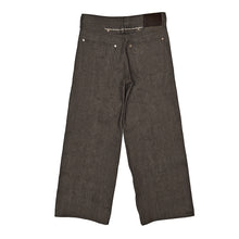 將圖片載入圖庫檢視器 14oz SLUBBY BROWN SELVEDGE DENIM