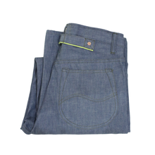 画像をギャラリービューアに読み込む, OCEAN BLUE COTTON HEMP BLEND SELVEDGE DENIM
