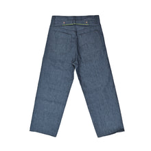画像をギャラリービューアに読み込む, OCEAN BLUE COTTON HEMP BLEND SELVEDGE DENIM