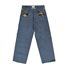 画像をギャラリービューアに読み込む, OCEAN BLUE COTTON HEMP BLEND SELVEDGE DENIM