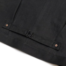 Load image into Gallery viewer, TYPE 1 T-BACK JACKET 14oz KUROKI BLACKOUT SELVEDGE