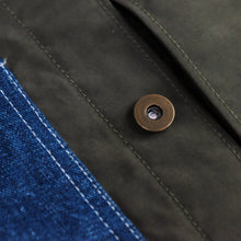 將圖片載入圖庫檢視器 OLIVE WAXED CANVAS UTILITY JACKET