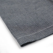 Load image into Gallery viewer, GREY HERRINGBONE HOLIDAY SHIRT