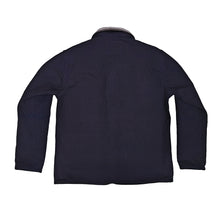 Load image into Gallery viewer, INDIGO QUILTED REVERSIBLE BLANKET-LINED JACKET (Indigo Diamond Quilt × Vintage Blanket Stripe)