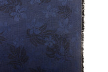 Load image into Gallery viewer, INDIGO FLORAL JACQUARD.