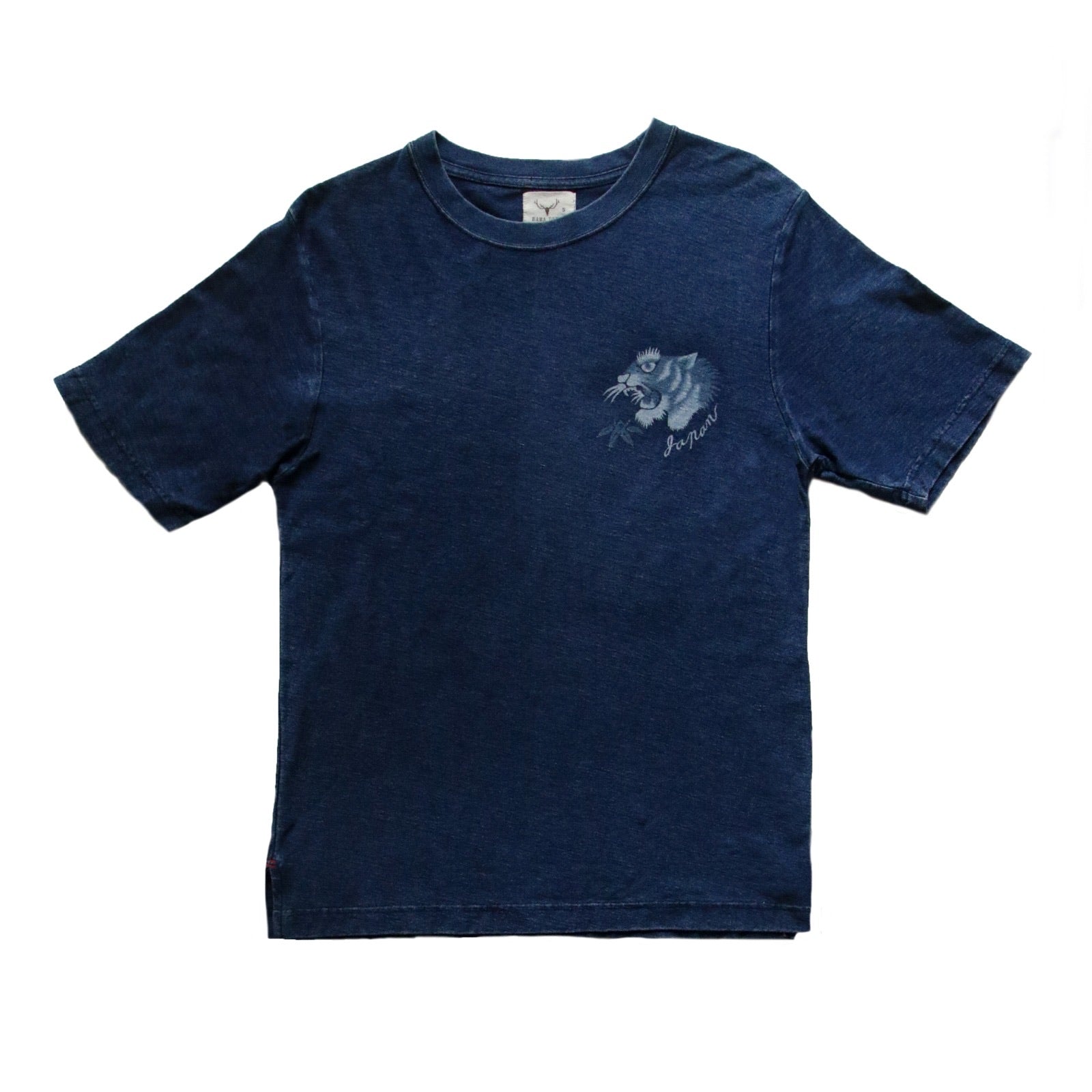 25ss【新品タグ付き】INDIGO PRINT DRAWCORD SHIRT INDIGO DYED T-SHIRT | Nama Denim