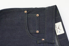 Load image into Gallery viewer, NP006 - FOREST GREEN SELVEDGE DENIM